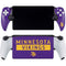 NFL Minnesota Vikings Purple Performance Series PlayStation Portal Remote Player Skin