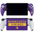 NFL Minnesota Vikings Purple Performance Series PlayStation Portal Remote Player Skin