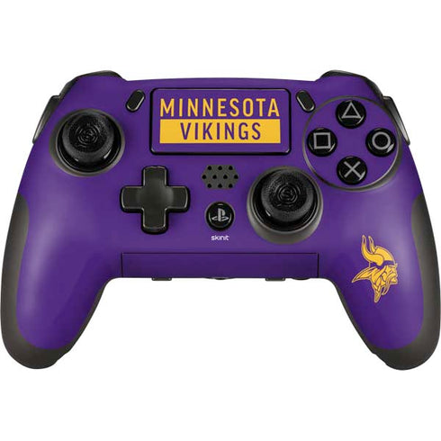 NFL Minnesota Vikings Purple Performance Series PlayStation Scuf Vantage 2 Controller Skin