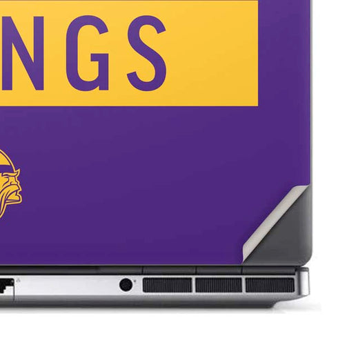 NFL Minnesota Vikings Purple Performance Series Dell Precision Skin