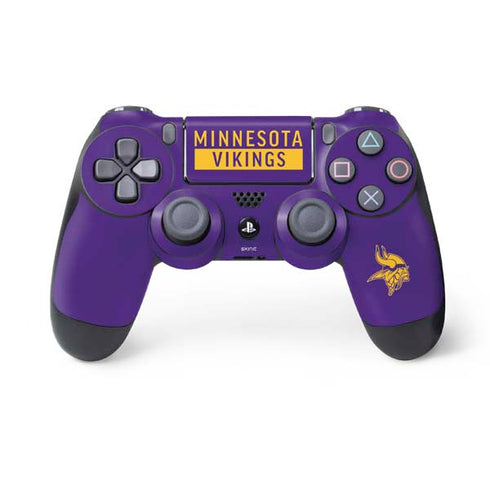NFL Minnesota Vikings Purple Performance Series PlayStation PS4 Skins