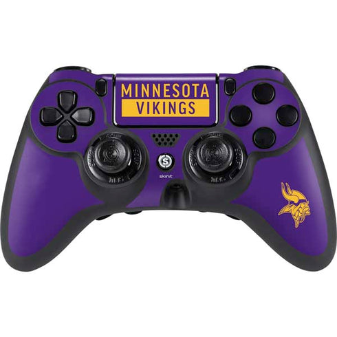 NFL Minnesota Vikings Purple Performance Series PlayStation PS4 Skins