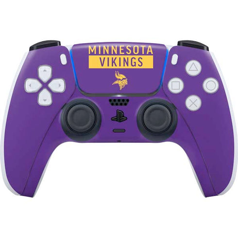 NFL Minnesota Vikings Purple Performance Series PlayStation PS5 Skins
