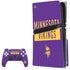 NFL Minnesota Vikings Purple Performance Series PlayStation PS5 Skins