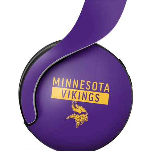 NFL Minnesota Vikings Purple Performance Series PULSE 3D Wireless Headset for PS5 Skin