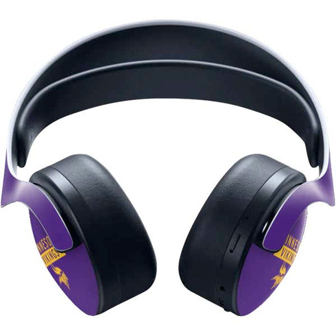 NFL Minnesota Vikings Purple Performance Series PULSE 3D Wireless Headset for PS5 Skin