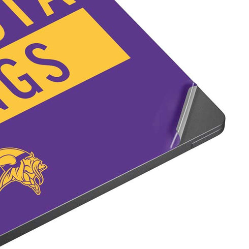 NFL Minnesota Vikings Purple Performance Series Surface Laptop 7 13.8in Skin
