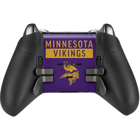 NFL Minnesota Vikings Purple Performance Series Xbox Elite Wireless Controller Series 2 Skin
