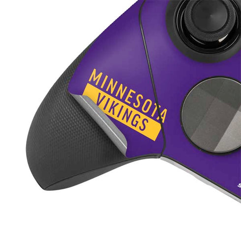 NFL Minnesota Vikings Purple Performance Series Xbox Elite Wireless Controller Series 2 Skin