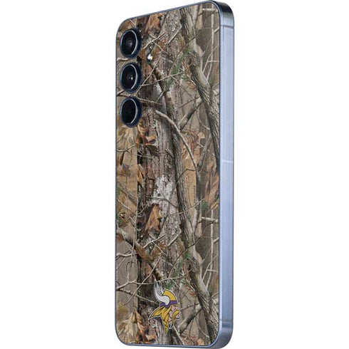 NFL Minnesota Vikings Realtree AP Camo Galaxy A55 5G Skin