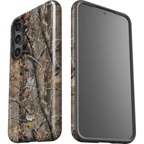 NFL Minnesota Vikings Realtree AP Camo Galaxy S25 Impact Case