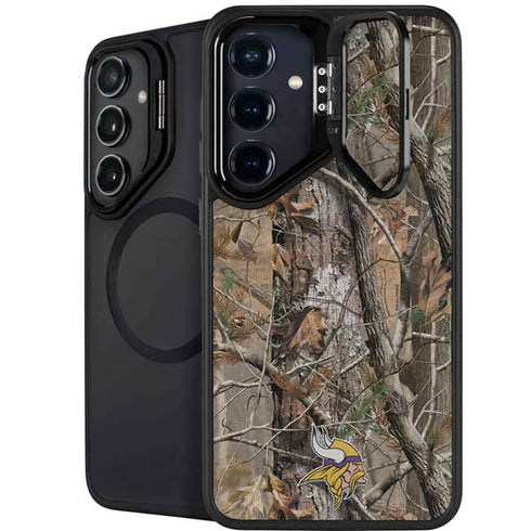 NFL Minnesota Vikings Realtree AP Camo Galaxy S24 Kickstand Case