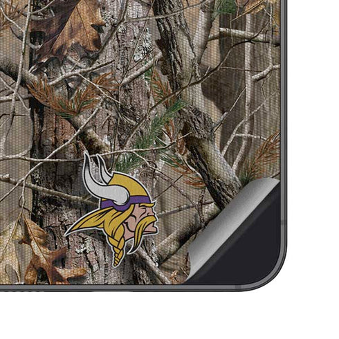 NFL Minnesota Vikings Realtree AP Camo Galaxy S25 Plus Skin