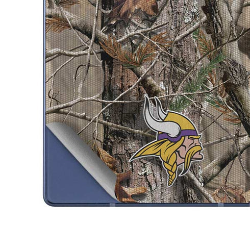 NFL Minnesota Vikings Realtree AP Camo Galaxy Z Fold6 Skin