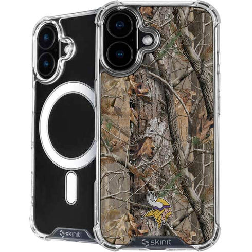 NFL Minnesota Vikings Realtree AP Camo iPhone 16 MagSafe Case
