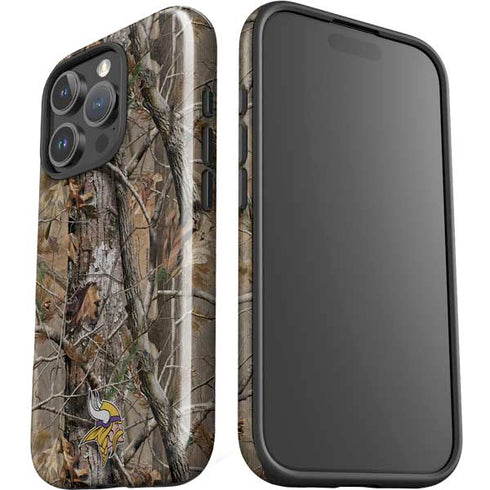NFL Minnesota Vikings Realtree AP Camo iPhone 16 Pro Max Impact Case