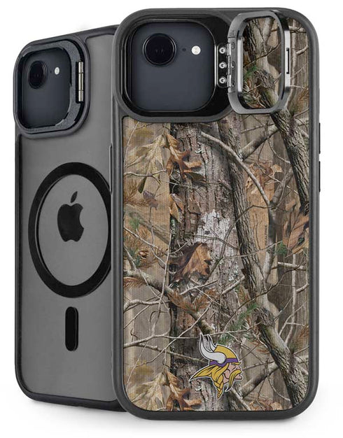 NFL Minnesota Vikings Realtree AP Camo iPhone 16e Kickstand Case