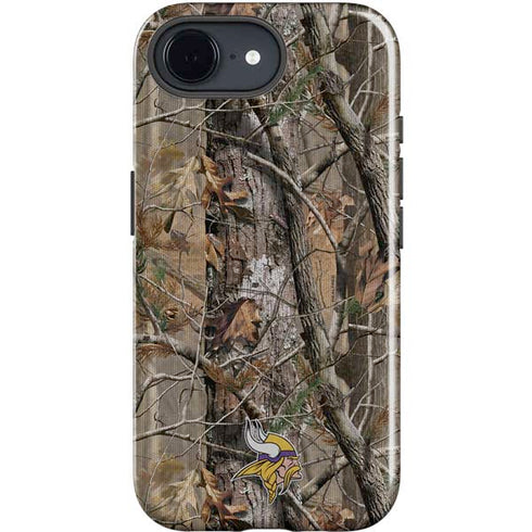 NFL Minnesota Vikings Realtree AP Camo iPhone 16e Impact Case