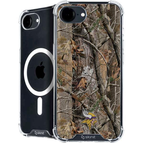NFL Minnesota Vikings Realtree AP Camo iPhone 16e MagSafe Case