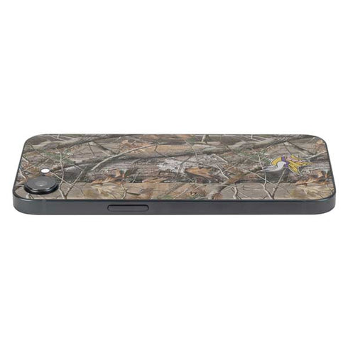 NFL Minnesota Vikings Realtree AP Camo iPhone 16e Skin