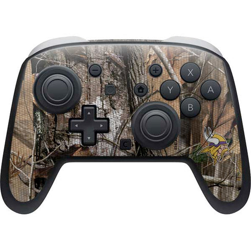 NFL Minnesota Vikings Realtree AP Camo Nintendo Skins