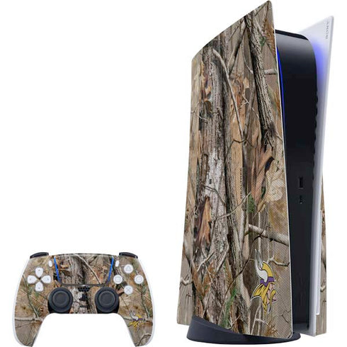 NFL Minnesota Vikings Realtree AP Camo PlayStation PS5 Skins