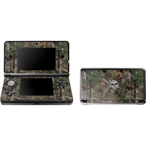 NFL Minnesota Vikings Realtree Xtra Green Camo Nintendo Skins