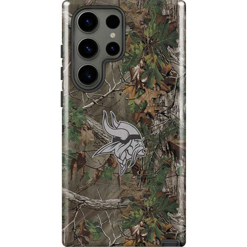 NFL Minnesota Vikings Realtree Xtra Green Camo Galaxy S23 Ultra Pro Case