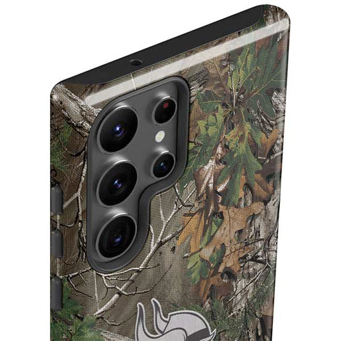 NFL Minnesota Vikings Realtree Xtra Green Camo Galaxy S23 Ultra Pro Case