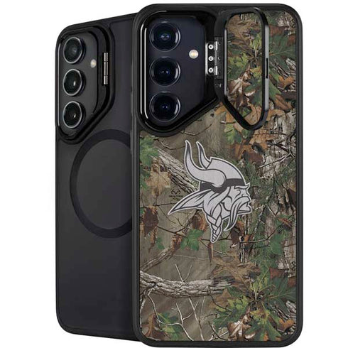 NFL Minnesota Vikings Realtree Xtra Green Camo Galaxy S24 Kickstand Case