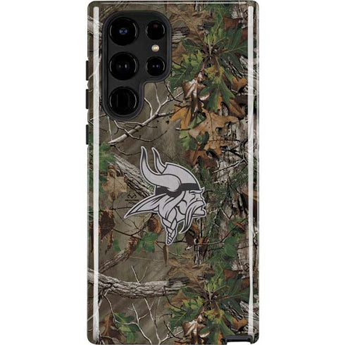 NFL Minnesota Vikings Realtree Xtra Green Camo Galaxy S25 Ultra Impact Case