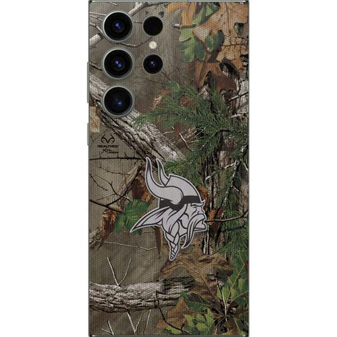 NFL Minnesota Vikings Realtree Xtra Green Camo Galaxy S24 Ultra Skin