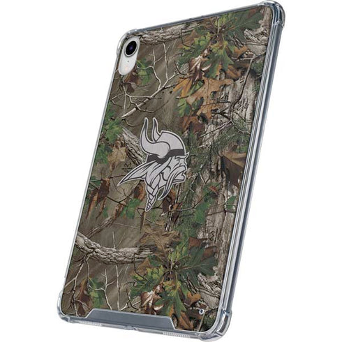 NFL Minnesota Vikings Realtree Xtra Green Camo iPad 11th Gen (2025) Clear Case