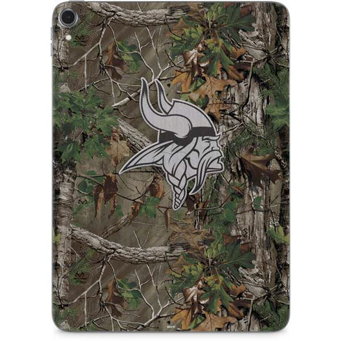 NFL Minnesota Vikings Realtree Xtra Green Camo Apple iPad Pro Skin