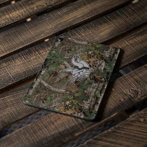 NFL Minnesota Vikings Realtree Xtra Green Camo Apple iPad Pro Skin