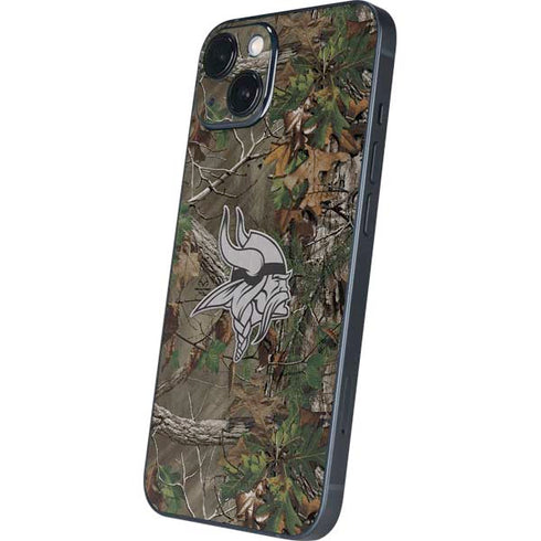NFL Minnesota Vikings Realtree Xtra Green Camo iPhone 15 Skin