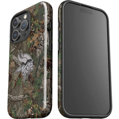 NFL Minnesota Vikings Realtree Xtra Green Camo iPhone 16 Pro Impact Case