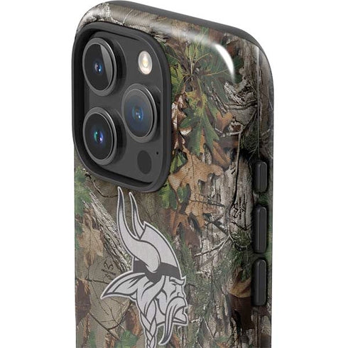 NFL Minnesota Vikings Realtree Xtra Green Camo iPhone 16 Pro Max Impact Case