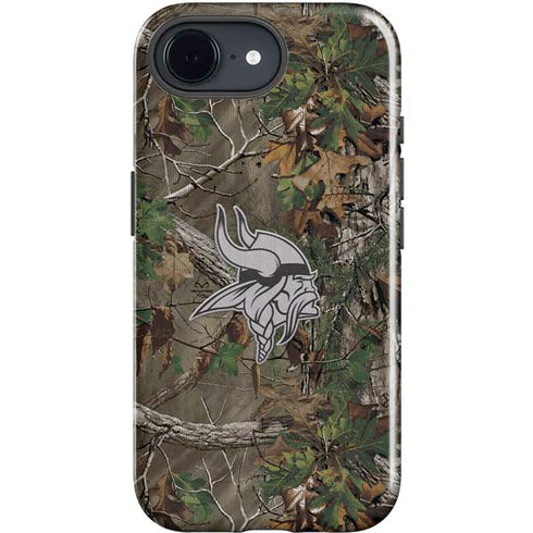 NFL Minnesota Vikings Realtree Xtra Green Camo iPhone 16e Impact Case