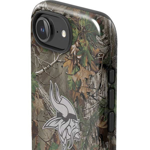 NFL Minnesota Vikings Realtree Xtra Green Camo iPhone 16e Impact Case