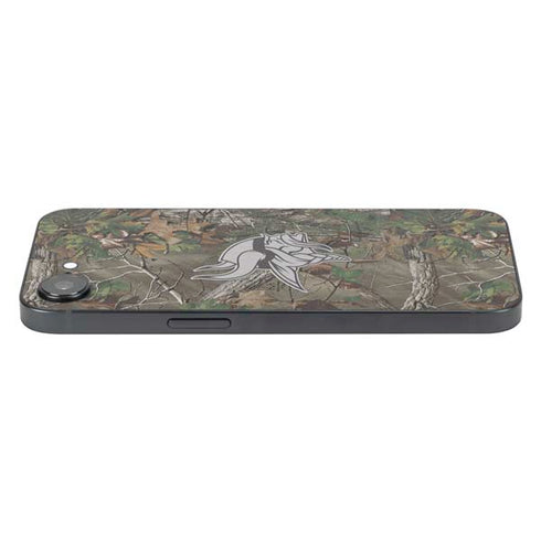 NFL Minnesota Vikings Realtree Xtra Green Camo iPhone 16e Skin