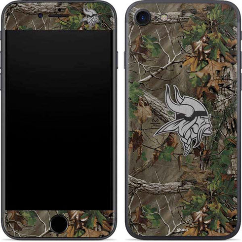 NFL Minnesota Vikings Realtree Xtra Green Camo iPhone 8 Skin
