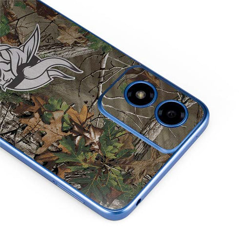 NFL Minnesota Vikings Realtree Xtra Green Camo Moto G Play 4G (2024) Skin