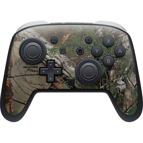 NFL Minnesota Vikings Realtree Xtra Green Camo Nintendo Switch 2 (2025) Pro Controller Skin