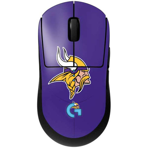 NFL Minnesota Vikings Retro Logo G Pro Wireless Gaming Mouse Skin