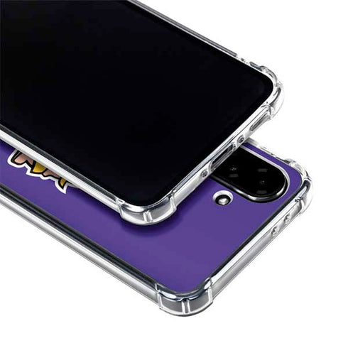 NFL Minnesota Vikings Retro Logo Galaxy A36 5G Clear Case