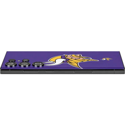 NFL Minnesota Vikings Retro Logo Galaxy Skins