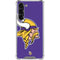 NFL Minnesota Vikings Retro Logo Galaxy S24 FE Clear Case