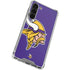 NFL Minnesota Vikings Retro Logo Galaxy S24 FE Clear Case