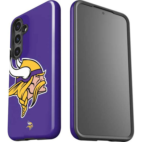 NFL Minnesota Vikings Retro Logo Galaxy S25 Plus Impact Case